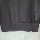 Black Comme Des Garcons Long-Sleeve V
