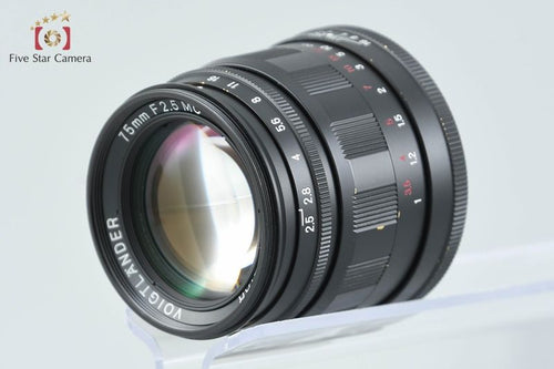 Voigtlander Lens (Single Focus) Color-Heliar F/2.5 Mc L39 2026.5