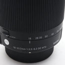 Sigma Lens (Zoom) Contemporary 18-300Mm F3.5-6.3 Dc Macro Os Hsm Aps-C Nikon F