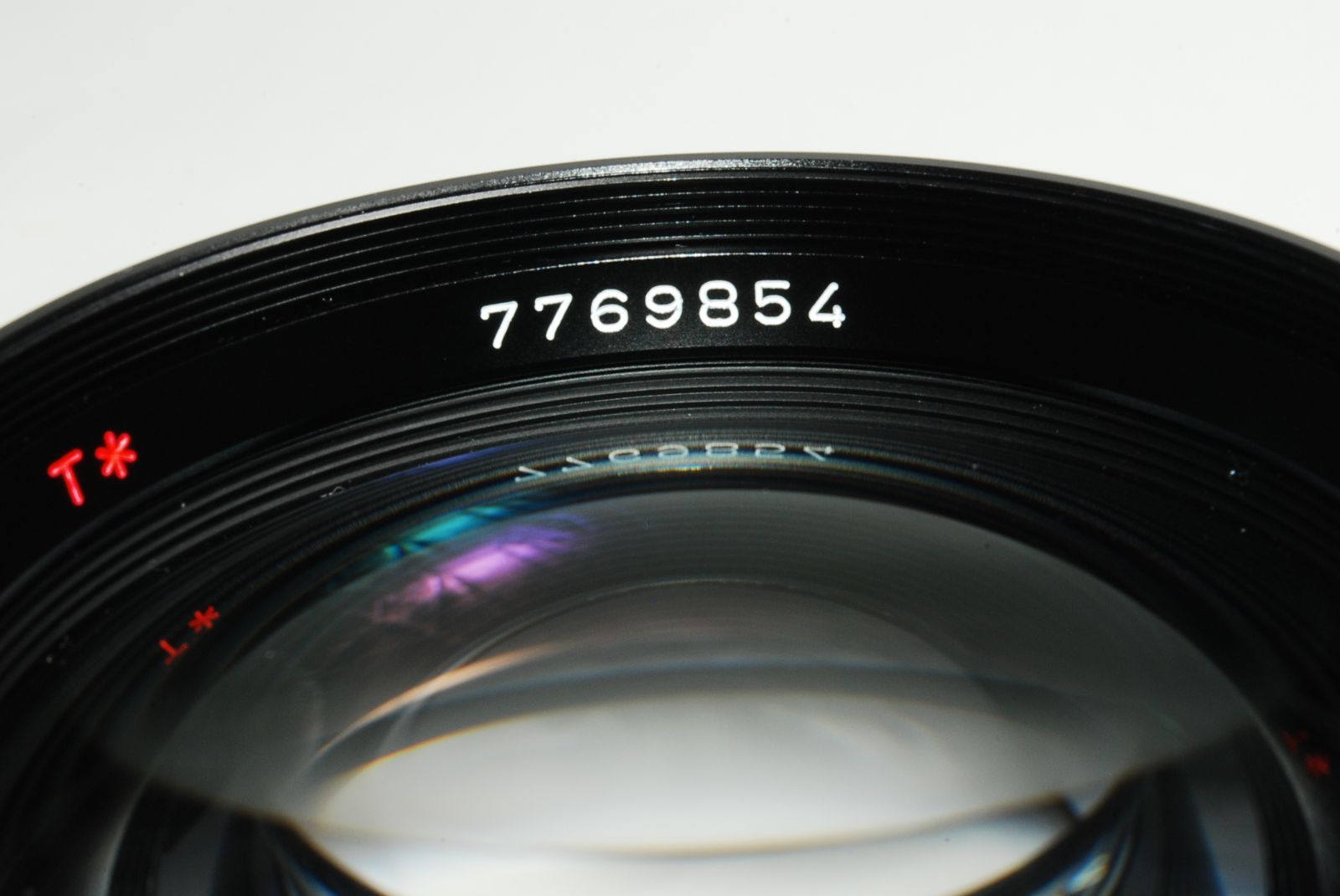 Contax Lens (Single Focus) Carl Zeiss Planar T* 85 F1.4 Mmj Cy Mount R299