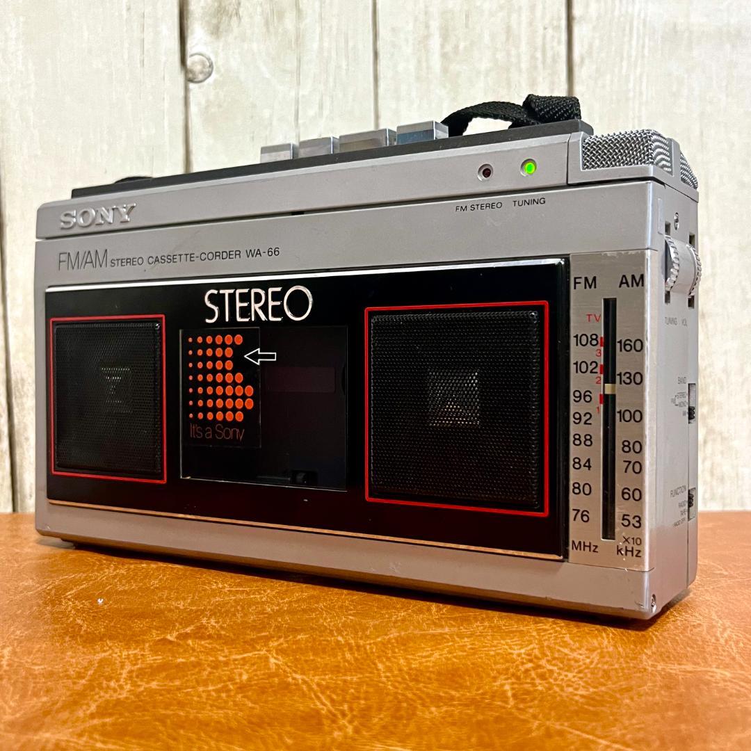 Sony Radios Radio Cassette Players Wa-66 Fm Am