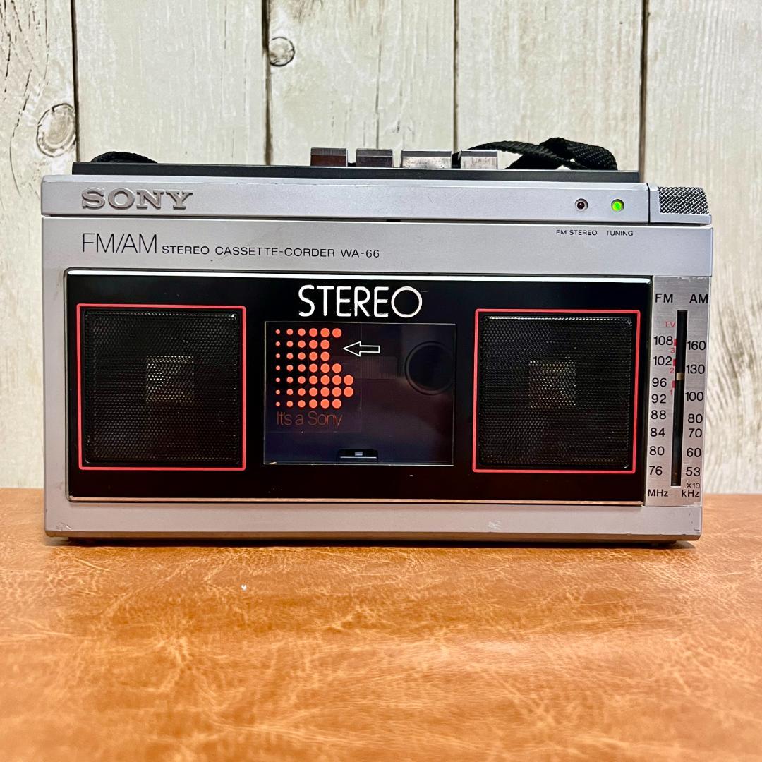 Sony Radios Radio Cassette Players Wa-66 Fm Am