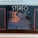 Sony Radios Radio Cassette Players Wa-66 Fm Am