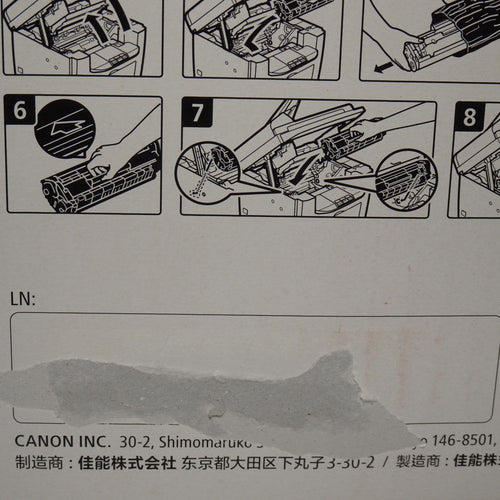 Cartouche de toner Canon 304/Crg-304/0263B005 Cn-Ep304J
