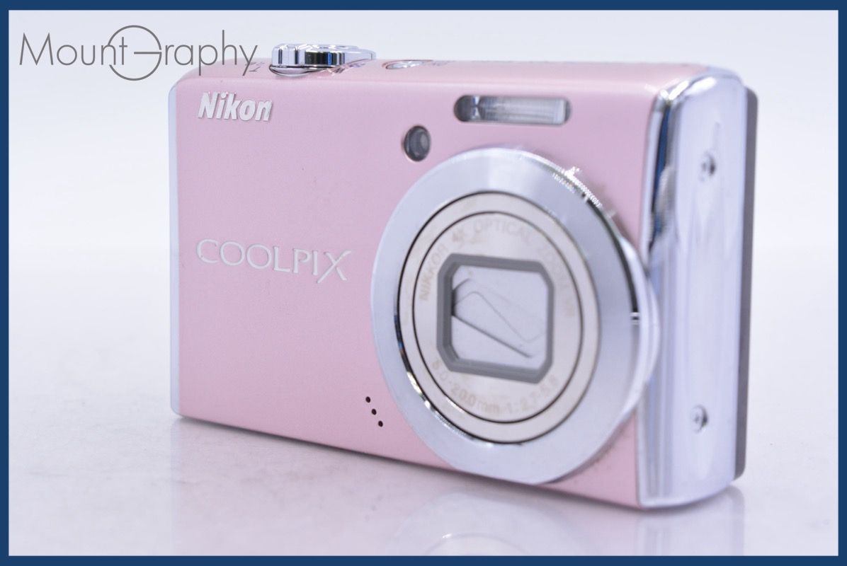 Compact Digital Camera Nikon Coolpix S620 4X #Yk6715
