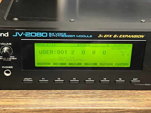 Roland Hardware Instruments Jv-2080