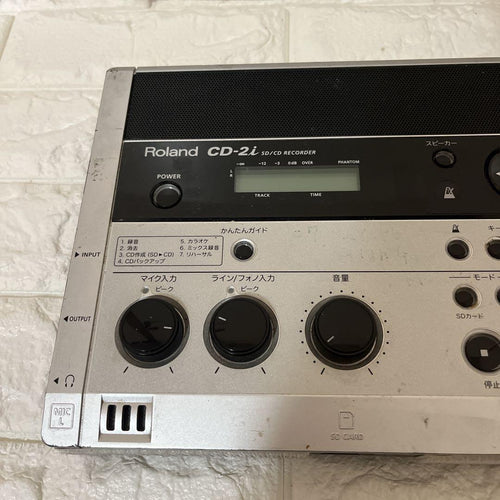 Roland Multi -Track Recorder Cd-2I Sd/Cd