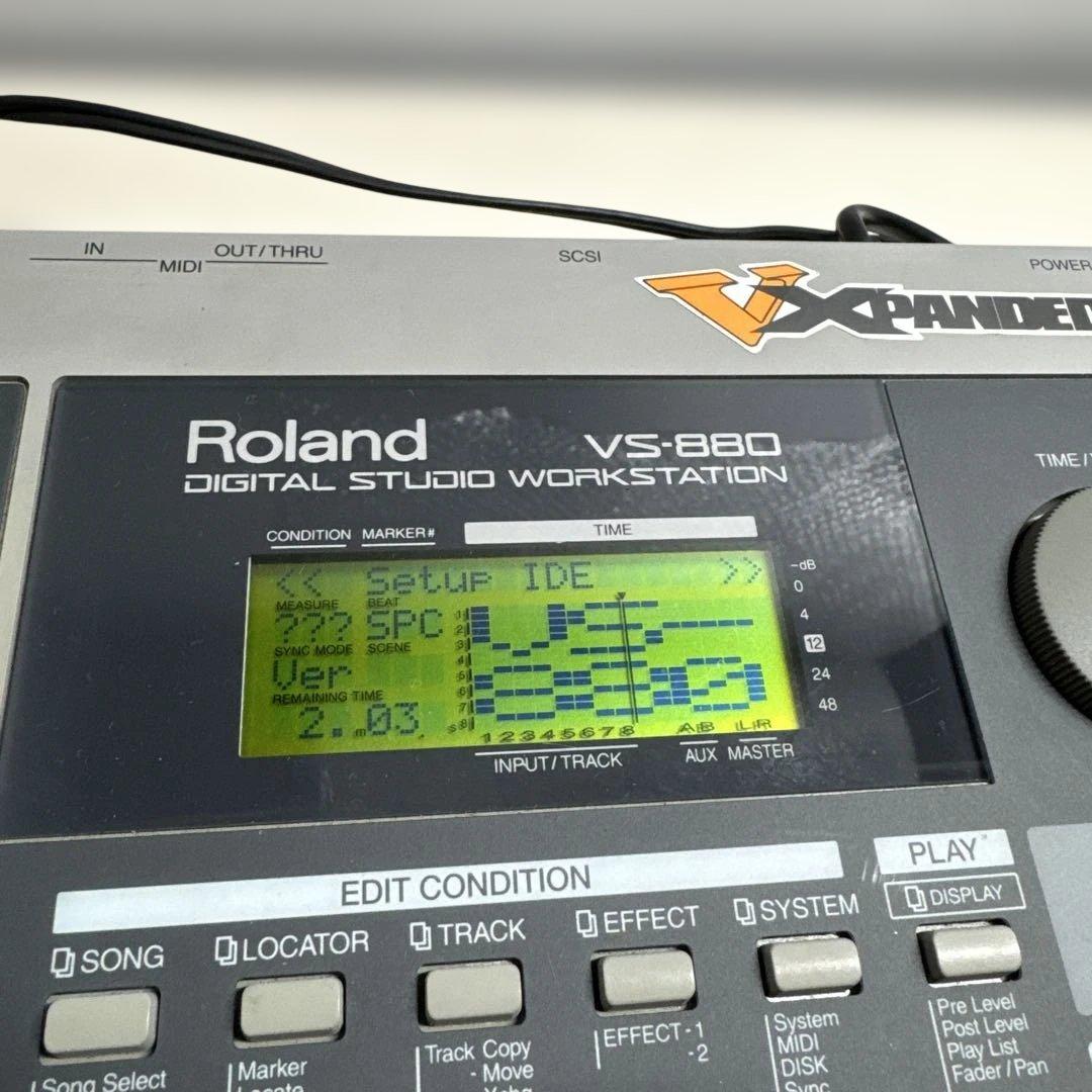 Roland Multi -Track Recorder Vs-880 Vx Panded