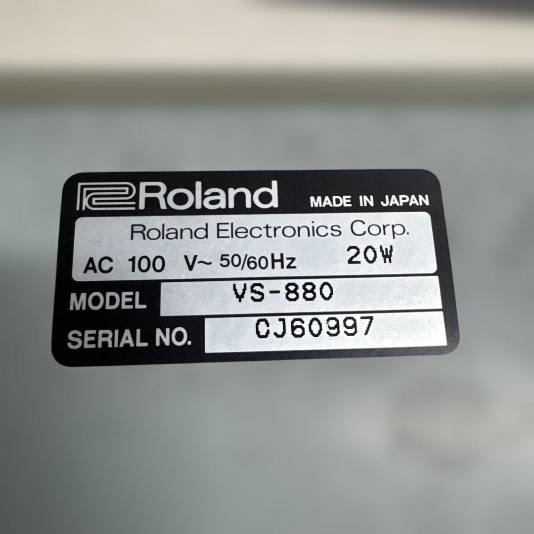 Roland Multi -Track Recorder Vs-880 Vx Panded