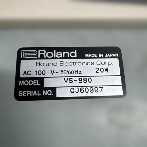 Roland Multi -Track Recorder Vs-880 Vx Panded