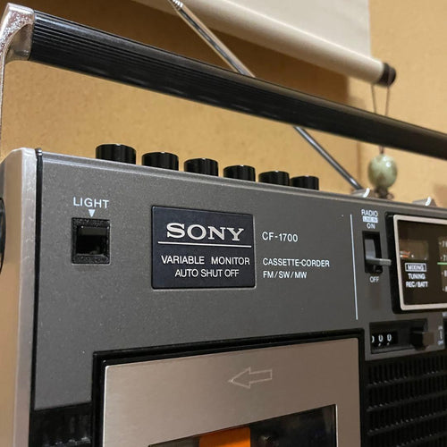 Sony Radio And Boombox Cf-1700