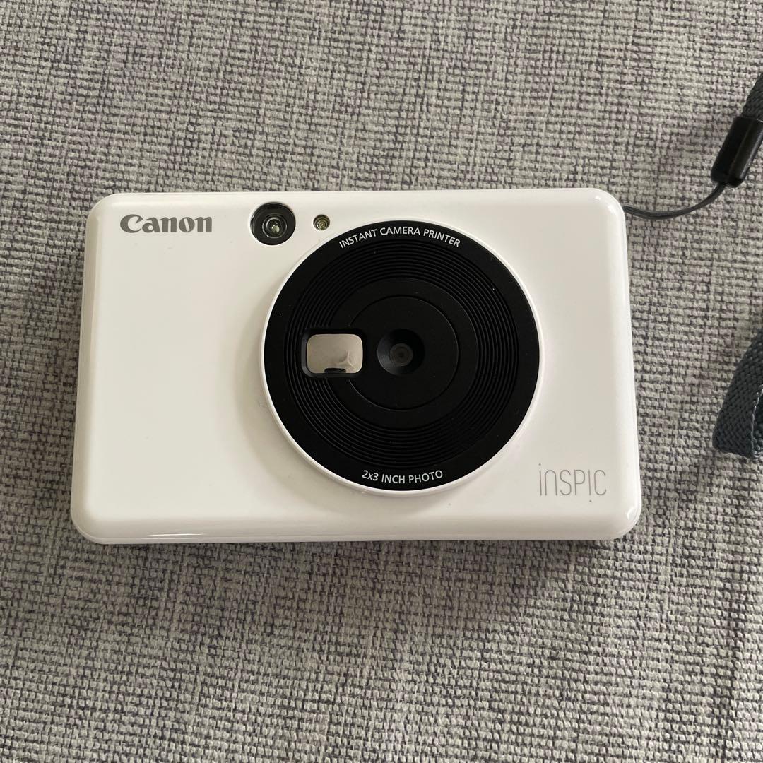 Canon Instant Camera Body Inspic Cv-123-Wh