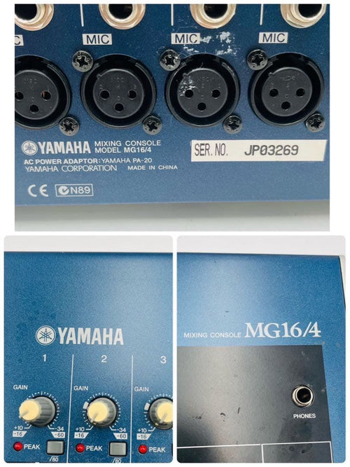 Dj Mixer Yamaha Mg166Cx