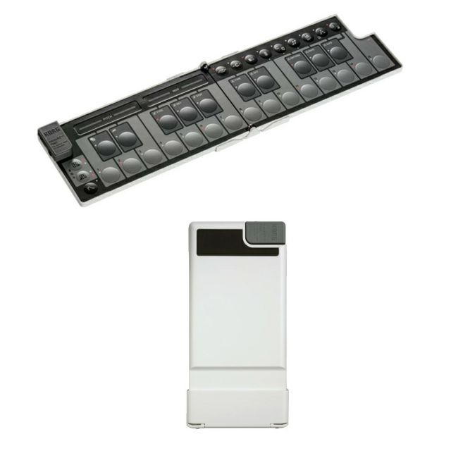 Midi Keyboard Pad Korg 25 Nanokey Fold Wh