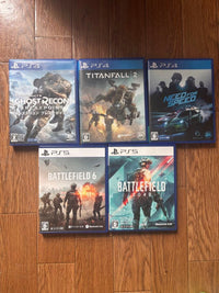 Games (Physical) 5 Ps4 Ps5