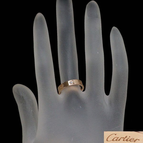 Cartier Ring K18Pg D1P 50