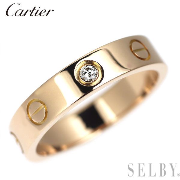 Cartier Ring K18Pg D1P 50