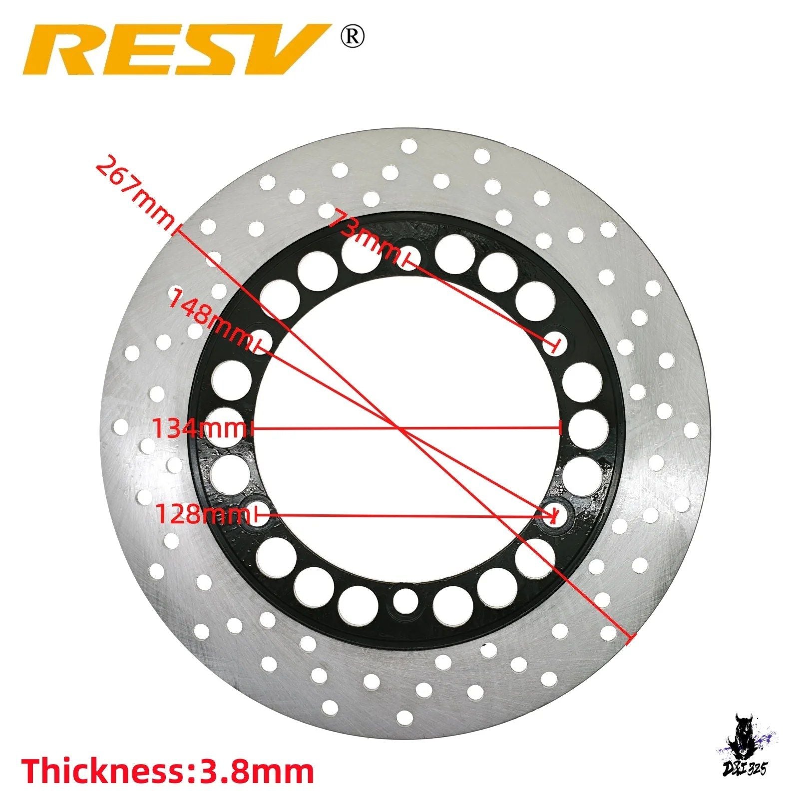 Brake Rz250 Rd350 T-Max500 Xj600 Fz750 Xj900 Fzs1000 267