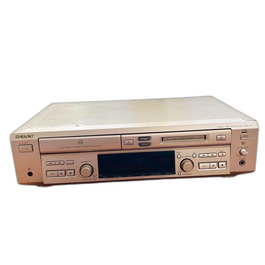 Sony Radio Component Mxd-D40 Cd/Md