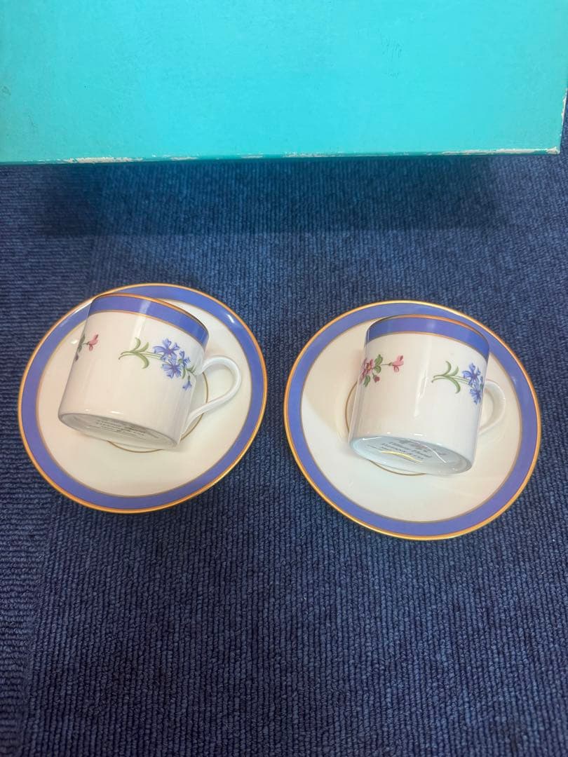 Tiffany Tea Cups Saucers 1630 2
