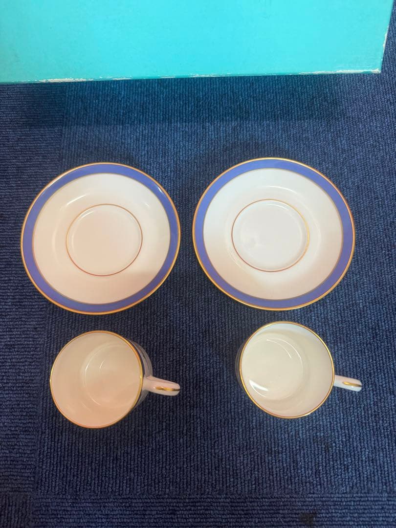 Tiffany Tea Cups Saucers 1630 2