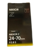 Nikon Lens (Zoom) Nikkor Z 24-70Mm F/2.8 S