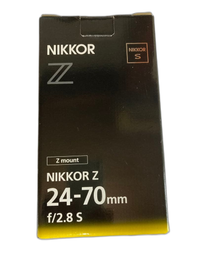 Nikon Lens (Zoom) Nikkor Z 24-70Mm F/2.8 S