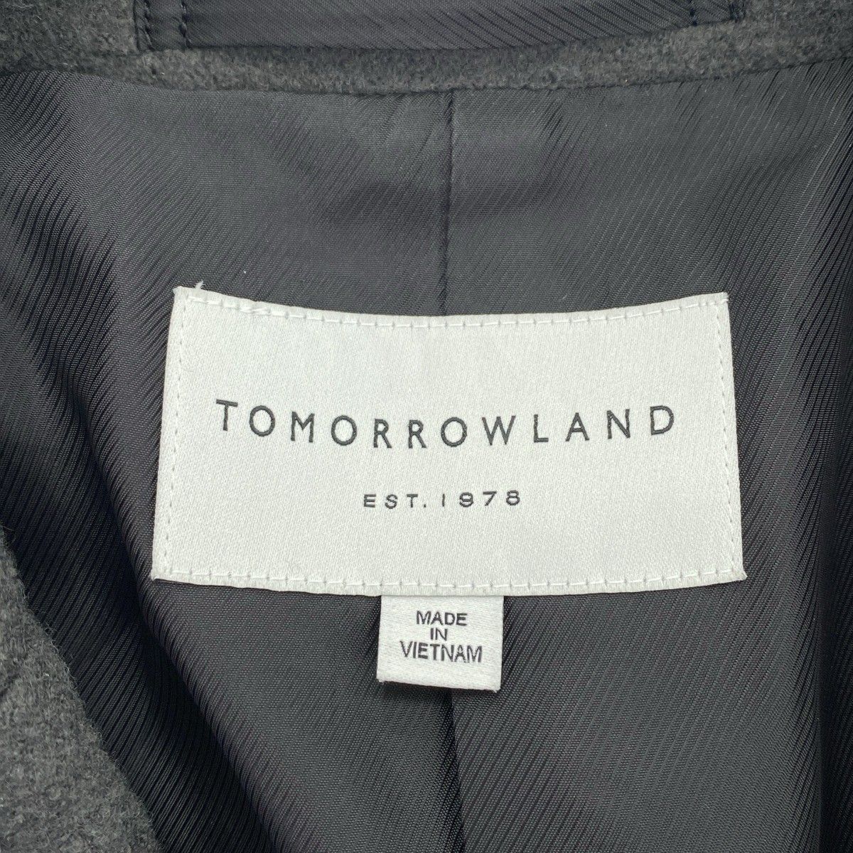 Tomorrowland Chester Coat 63-09-85-09106 S