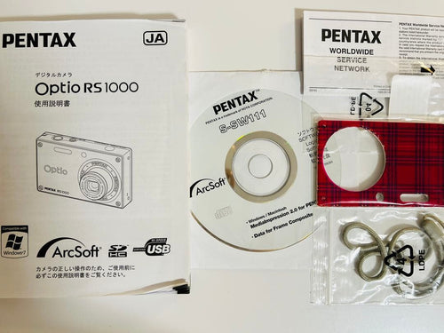 Pentax Compact Digital Camera Optio Rs1000