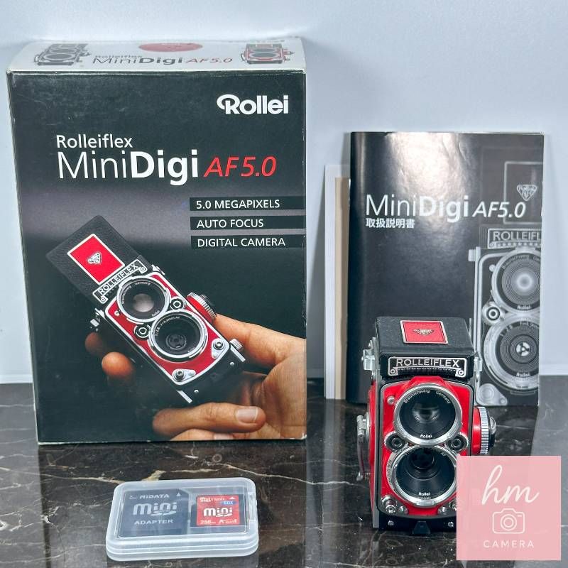 Rollei Compact Digital Camera Rolleiflex Minidigi Af5.0 500