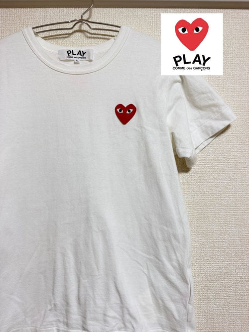 Play Comme Des Garcons Short-Sleeve T