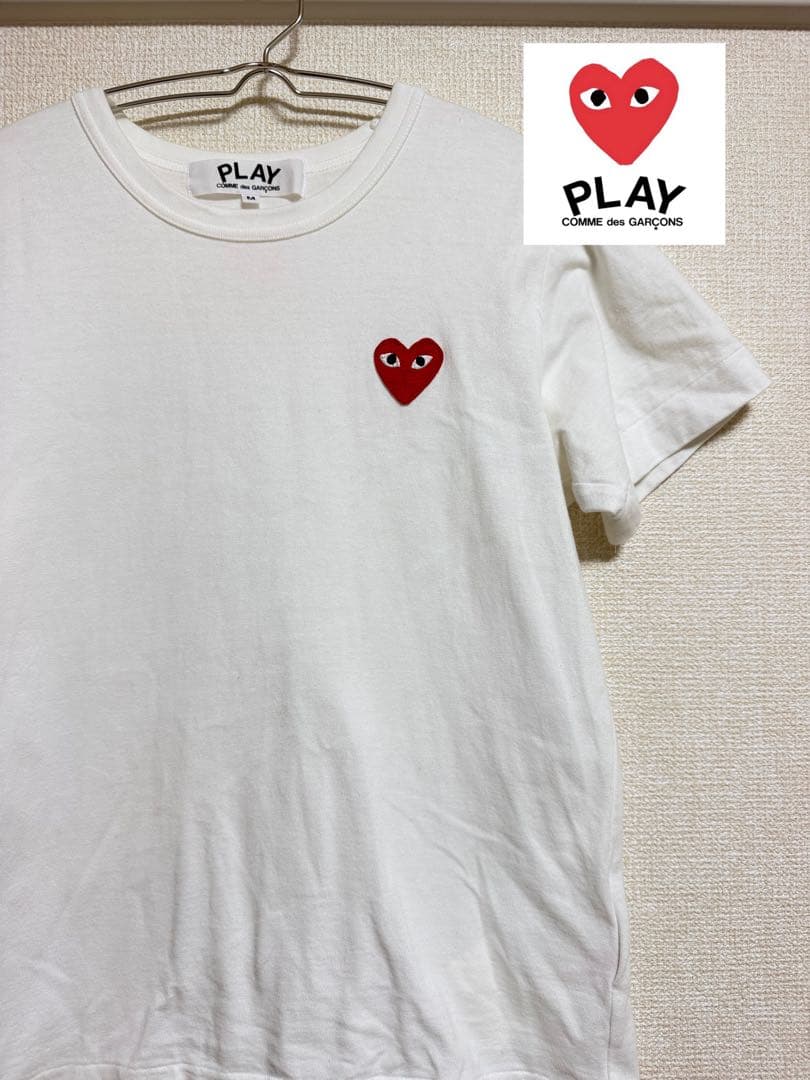 Play Comme Des Garcons Short-Sleeve T