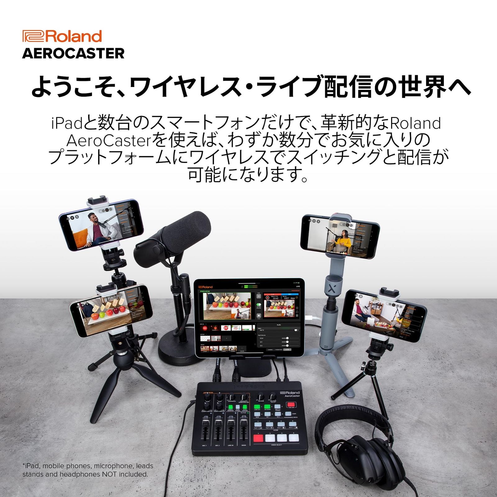 Others Roland Aero Caster Vrc-01 Ipad