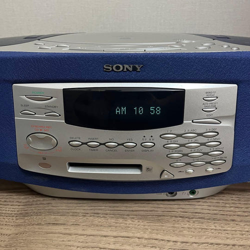 Sony Cd Md Cassette Deck Zs-M35 Ok