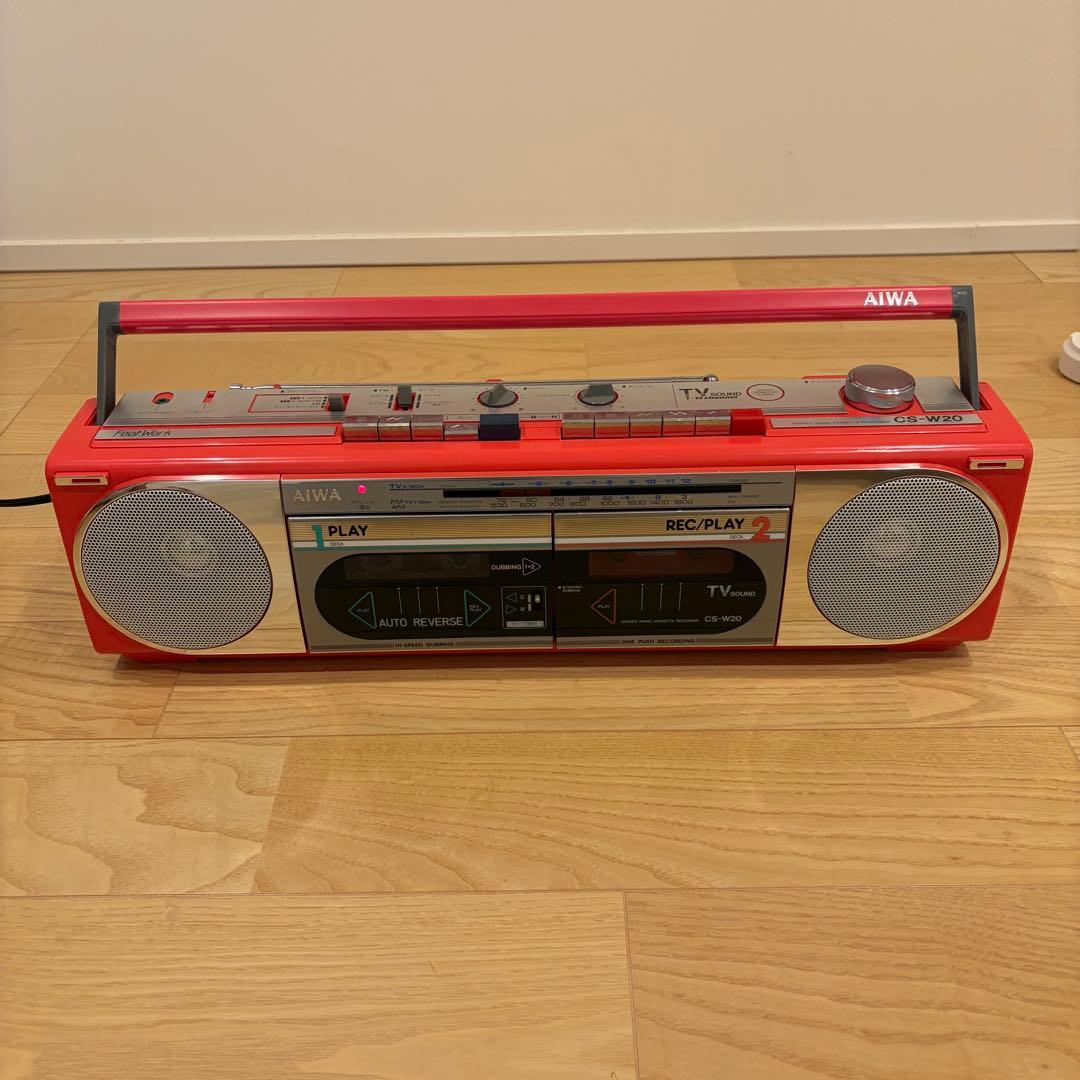 Aiwa Radios Radio Cassette Players Cs-W20 Boombox