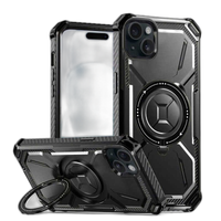 Royal Monster Soft Hard Case Royalmonster Iphone 15 Magsafe Gear-X Pro Bk
