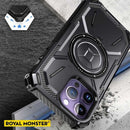 Royal Monster Soft Hard Case Royalmonster Iphone 15 Magsafe Gear-X Pro Bk