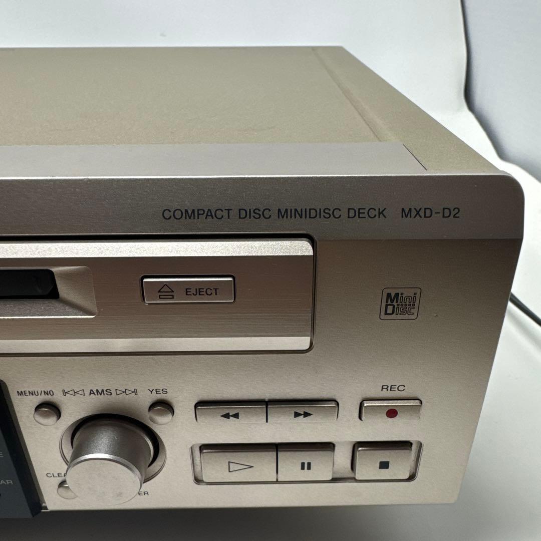 Sony Cd, Md Cassette Decks Mxd-D2 Cd.Md