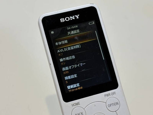 Sony Digital Audio Player Walkman S Nw-S785