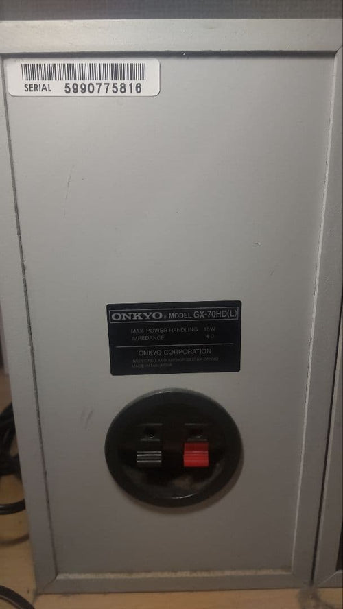 Onkyo Pc Speaker Gx-70Hd