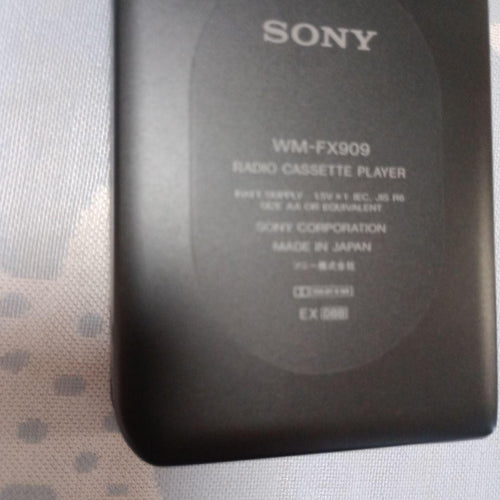 Cassette Players Sony Walkman Wm-Fx909