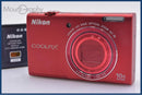 Compact Digital Camera Nikon Coolpix S6200 10X #Ks340