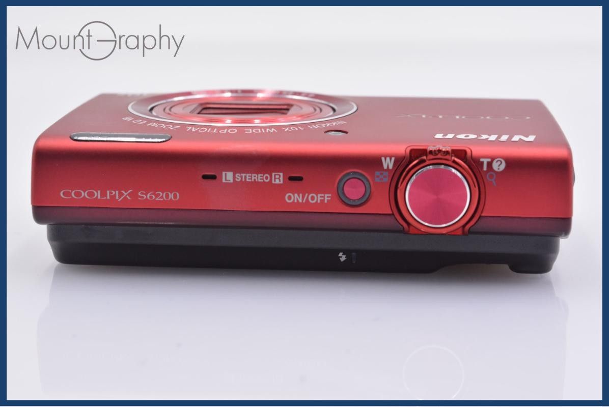 Compact Digital Camera Nikon Coolpix S6200 10X #Ks340