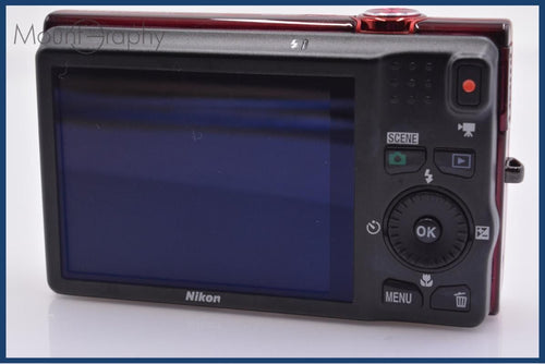Compact Digital Camera Nikon Coolpix S6200 10X #Ks340