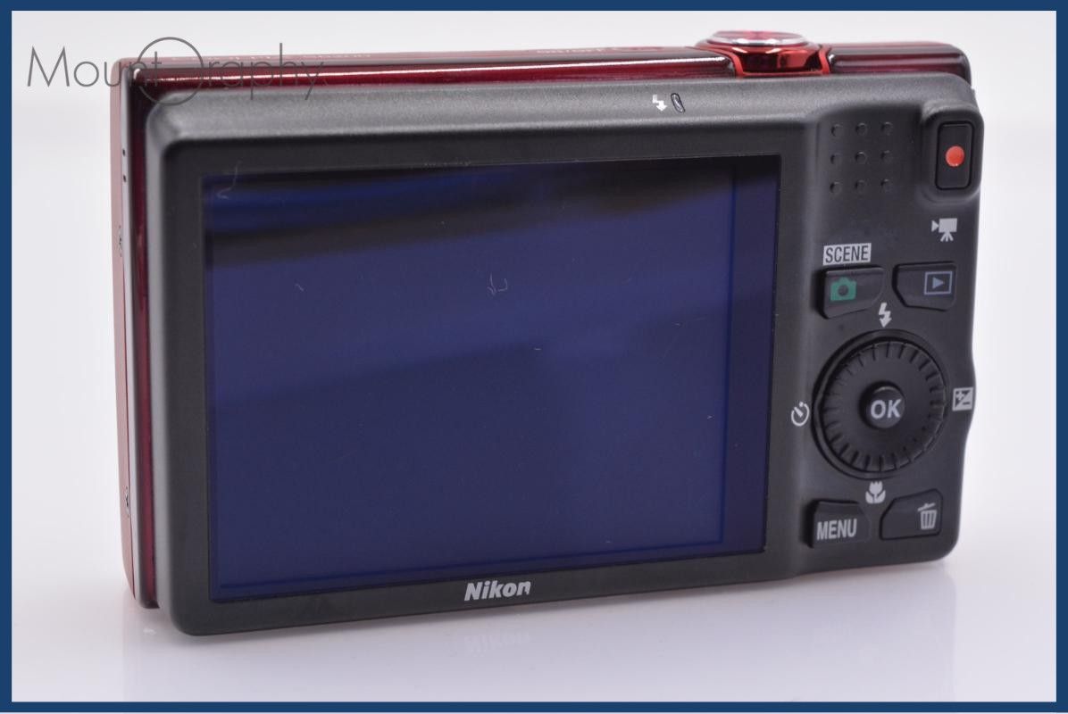Compact Digital Camera Nikon Coolpix S6200 10X #Ks340