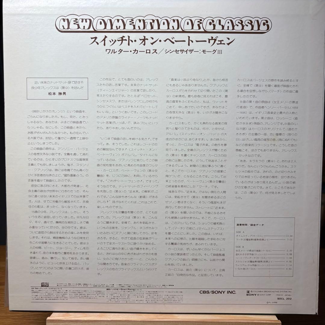 Overseas Music Wendy Carlos Switched-On Beethoven