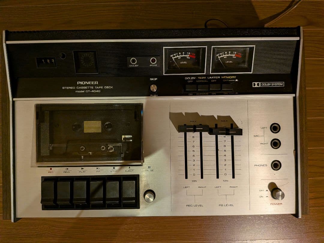 Pioneer Cd, Md Cassette Decks Ct-4040
