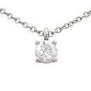 Tiffany Necklace 0.18Ct G Vs1 3Ex Pt950 1 4643