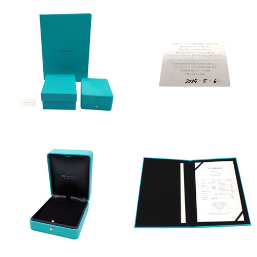 Tiffany Necklace 0.18Ct G Vs1 3Ex Pt950 1 4643