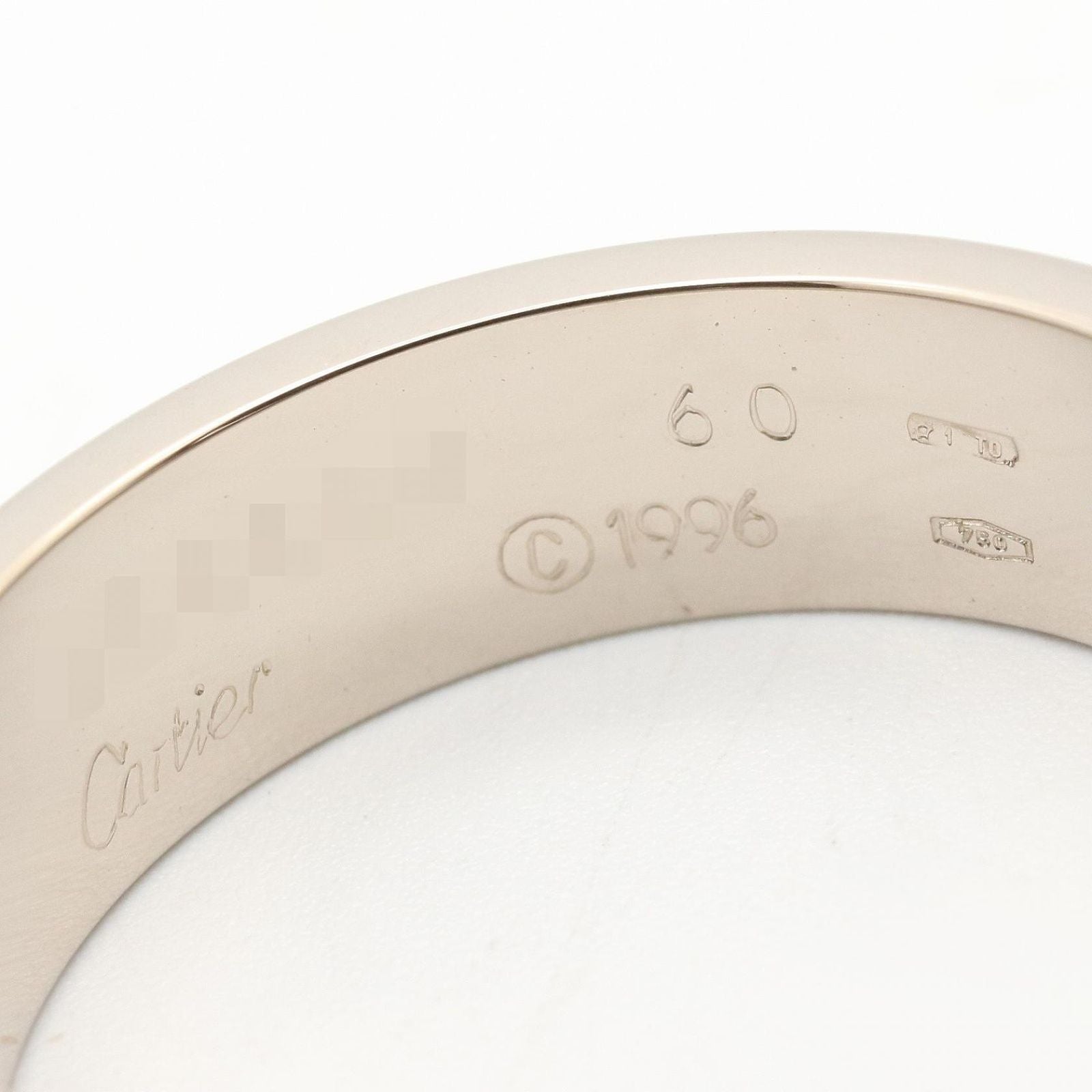 Cartier Ring B4084700 K18Wg Used A